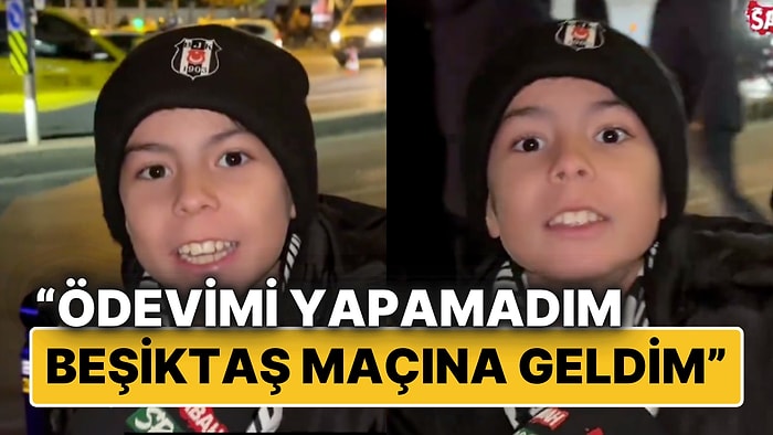 10 Yaşındaki Minik Beşiktaş Taraftarı Göztepe Mağlubiyeti Sonrası İsyan Etti