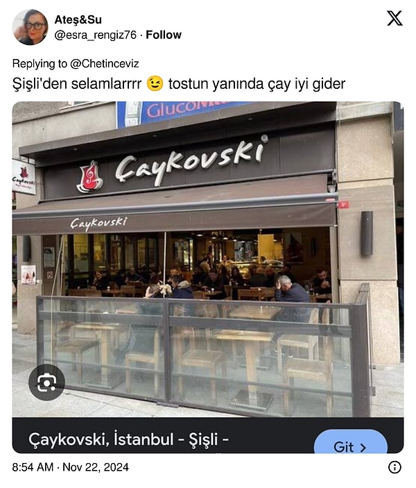 Bilinen bir yerle devam etti.