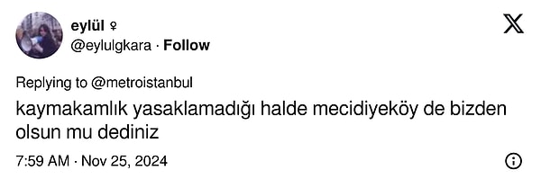 Yasağa gelen tepkilere bakalım👇🏻