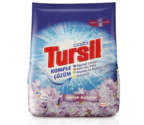 Tursil Matik Toz Çamaşır Deterjanı