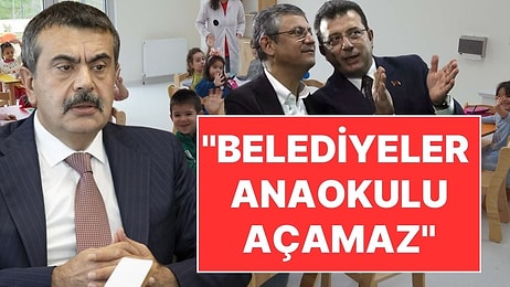 Milli Eğitim Bakanı Yusuf Tekin, Kreş Tartışmasına Girdi: "Belediyeler Anaokulu Açamaz"