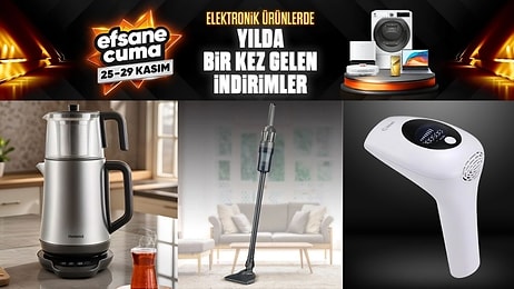 Yılda Bir Kez Gelen Efsane Cuma İndirimlerinden Seçtik! İndirimli Elektronik Ürünler