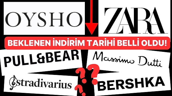 Hepimizin dört gözle beklediği Inditex grubu indirimi tarihleri belli oldu.