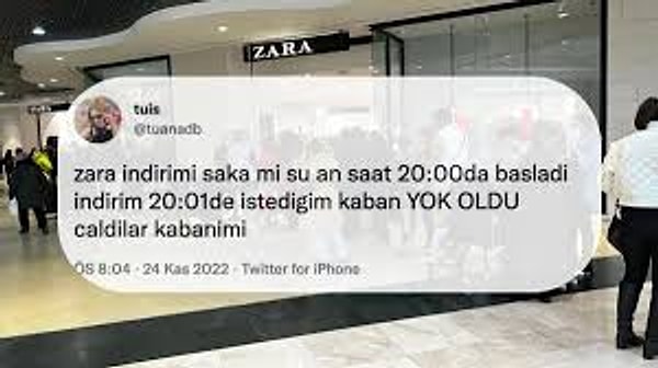 Dev Inditex indiriminden en iyi ürünleri kapmanın yolu online alışverişten geçiyor.