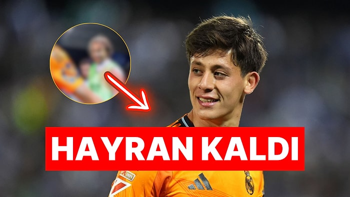 Real Madrid'in Yıldızı Luka Modric'in Arda Güler'e Gururla Baktığı Anı Görmelisiniz