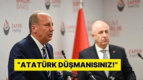 Muharrem İnce'den Ümit Özdağ'a Çok Sert İsmet İnönü Paylaşımı