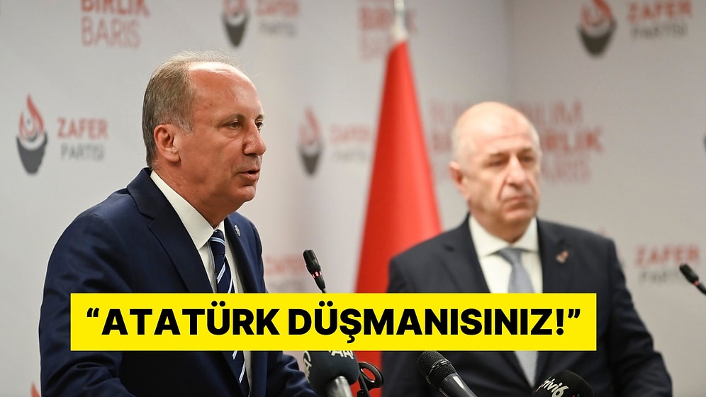 Muharrem İnce'den Ümit Özdağ'a Çok Sert İsmet İnönü Paylaşımı