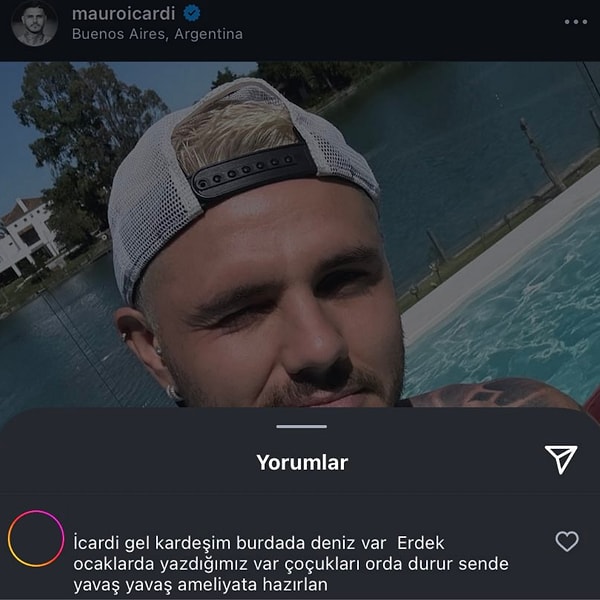 "Yazlık var gel" dedi