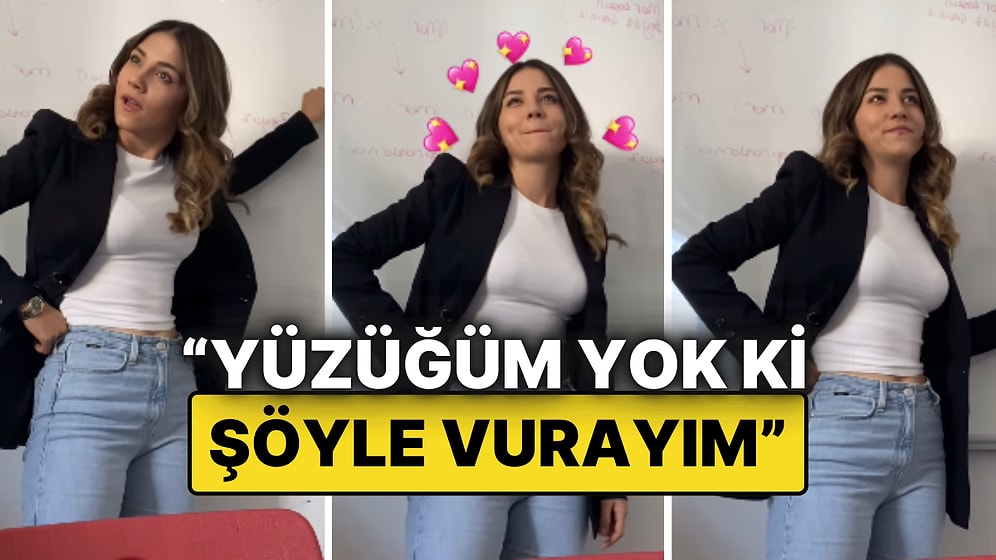 Yüzüğü Olmadığı İçin Tahtaya Vuramayan Öğretmenin Tatlı İsyanı: "Sırf Bu Yüzden Evlenmek İstiyorum"