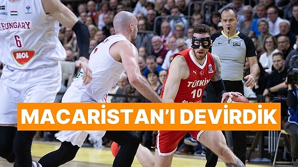 A Milli Erkek Basketbol Takımı, 2025 Avrupa Şampiyonası Elemeleri B Grubu'nda Macaristan'ı 81-76 mağlup ederek turnuvaya katılma hakkını kazandı. Bu galibiyetle ay-yıldızlılar, üst üste 15. kez Avrupa Şampiyonası'nda mücadele etme hakkı elde etmiş oldu.