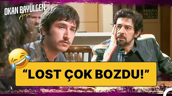 Feyyaz Yiğit'in Okan Bayülgen'in Skecinde Lost'u Yorumladığı Meşhur Sahnenin Kamera Arkası Tekrar Gündemde