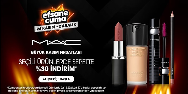 Hepsiburada Efsane Kasım İndirimleri devam ediyor