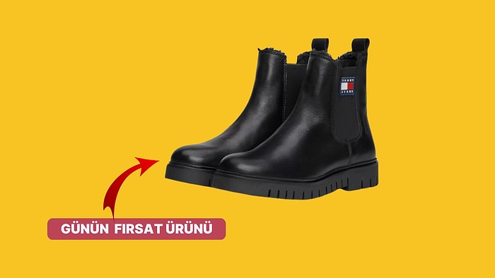 Kasım Fırsatlarından Seçtik! Tommy Jeans Tjw Chelsea Boot Wl Yürüyüş Botu İndirimde!