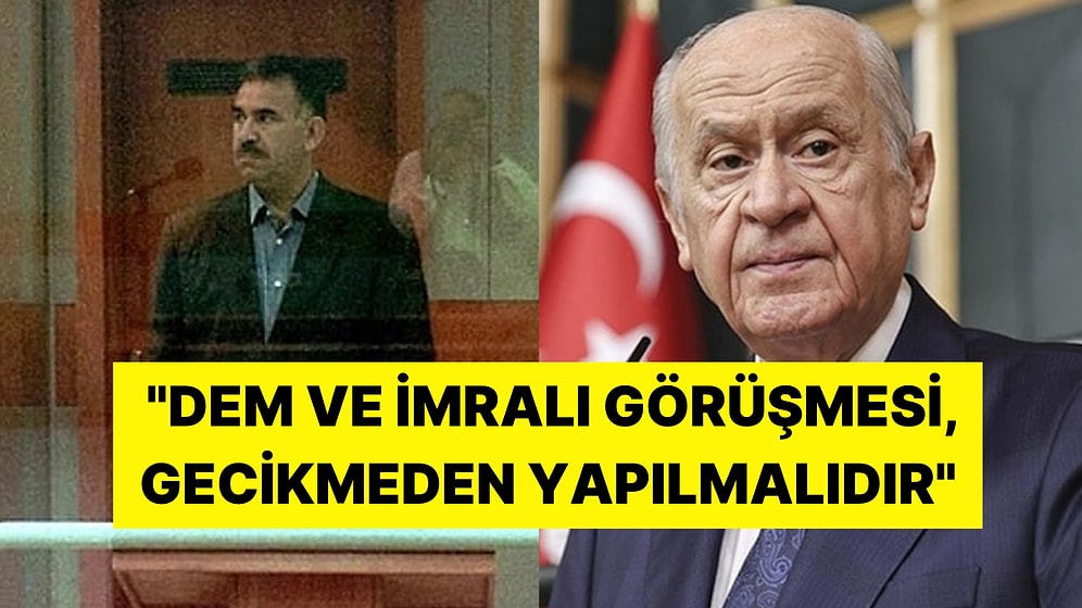 Geri Adım Atmadı: Devlet Bahçeli 'Öcalan' Çağrısını Yineledi