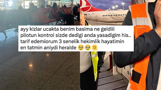 Uçakta Kalp Krizi Geçiren Yolcuya Müdahale Eden Doktor O Anları Paylaştı