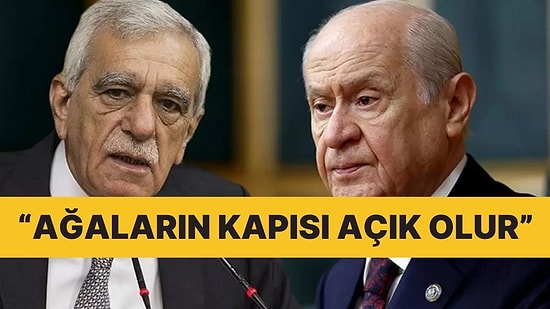 Devlet Bahçeli'den Yerine Kayyum Atanan Ahmet Türk İçin Açıklama: "Her Zaman Görüşürüz"