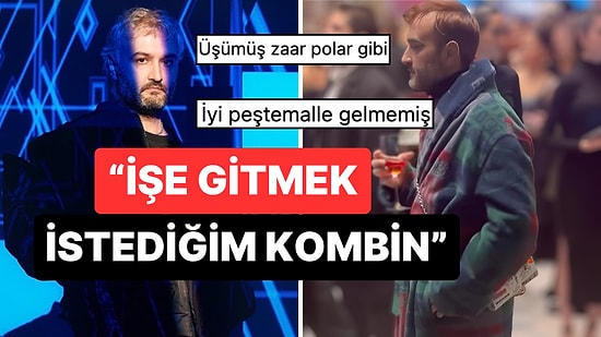 Dünya Yıldızlarının Tercihi Modacı Salih Balta ELLE Gecesine Bornozla Katılınca Dile Düşmekten Kurtulamadı