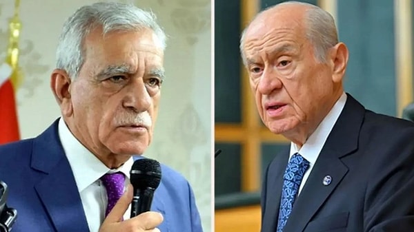 MHP Genel Başkanı Devlet Bahçeli, Ahmet Türk'le ilgili gazetecilerin 'görüşme' sorusuna ise şu yanıtı verdi: 👇🏻