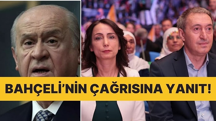 Bahçeli'nin 'Abdullah Öcalan' Çağrısı Sonrası DEM Parti Harekete Geçti: İlk Açıklama Geldi!