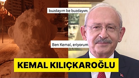 Kemal Kılıçdaroğlu'na Benzetilen Kardan Adama Gelen Yorumlar Gülümsetti