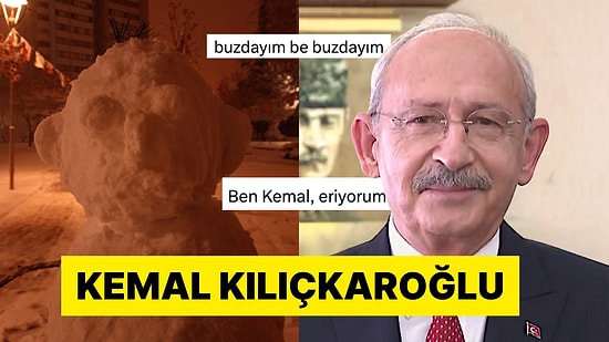 Kemal Kılıçdaroğlu'na Benzetilen Kardan Adama Gelen Yorumlar Gülümsetti