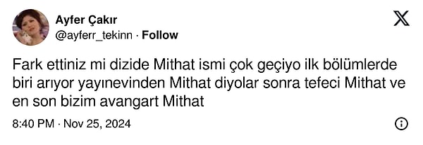 13. Ya bütün Mithatlar aynıysa...