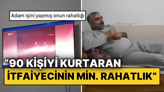 Antalya’da Faciadan Dönülmüştü: Kahraman İtfaiyeci 90 Kişiyi Kurtardığı O Anları Gururla İzledi