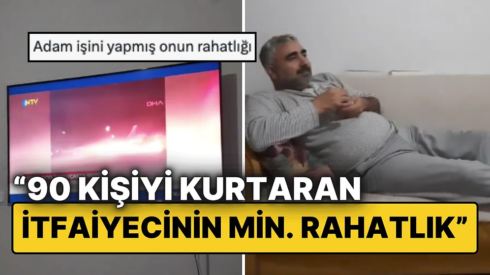 Antalya’da Faciadan Dönülmüştü: Kahraman İtfaiyeci 90 Kişiyi Kurtardığı O Anları Gururla İzledi