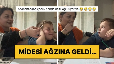 Kulak Kirini Yiyor Gibi Yaparak Küçük Çocuğu Kışkırtan Kadın O Anları Paylaşmasıyla Viral Oldu