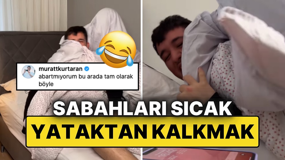 Sabahları Yataktan Kalkma Mücadelesini Mizahi Bir Dille Anlatan Paylaşım Adeta Duygulara Tercüman Oldu