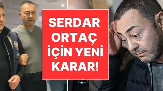 Yaşa Dışı Bahse Teşvik Soruşturması: Serdar Ortaç'ın Ev Hapsi Kaldırıldı!