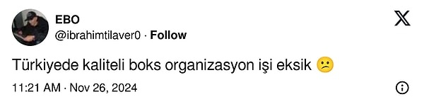 Milyonların izlediği maçın ardından Türkiye'de boksun geri planda kaldığı dile getirildi