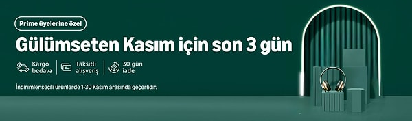 Amazon Gülümseten Kasım İndirimleri'nde bugün neler var?