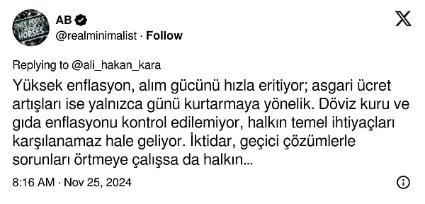 Prof. Kara'nın paylaşımına sosyal medya kullanıcılarından gelen yorumlar şöyle: