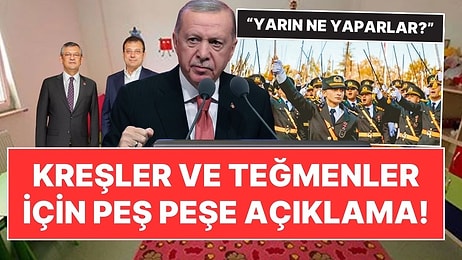 Cumhurbaşkanı Erdoğan'dan Belediye Kreşleri ve Teğmenler İçin Sert Sözler!