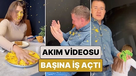 Bir Kadın Akım Videosu Çekmek İsterken Kafeyi Batırınca Her Yeri Temizlemek Zorunda Kaldı