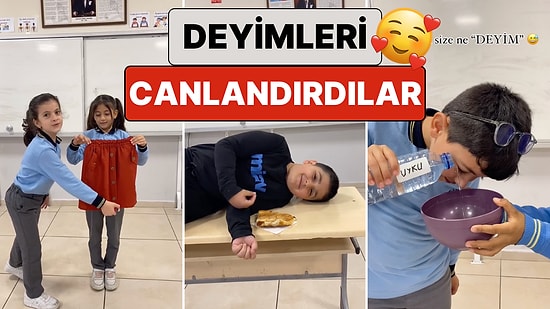 Öğrencilerin Atasözleri ve Deyimleri Canlandırdığı Yaratıcı Etkinliğe Bayılacaksınız