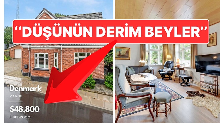 Danimarka'da 48,800 Dolar'a 2 Katlı Müstakil Ev İlanı Gündem Oldu: ''Düşünün Derim Beyler''