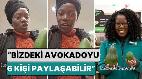 Afrikalı Bir Kadın Türkiye'deki Avokadoların Boyutu Karşısında Yaşadığı Şaşkınlığı Paylaştı