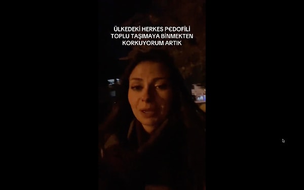 Ankara'da yaşayan bir kadın, toplu taşımada neredeyse her gün yaşadığı tacize isyan etti.