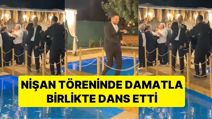 "Ben Kızımı Vermem" Diyen Babanın Performansı Şaşkına Çevirdi: Nişan Töreninde Damatla Birlikte Dans Etti