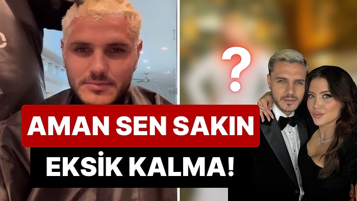 Bu Kadarını da Yapmazsın: Icardi Ayrılığın Ardından İkonik Sarı Saçlarına Dönünce Wanda Nara Geri Kalamadı