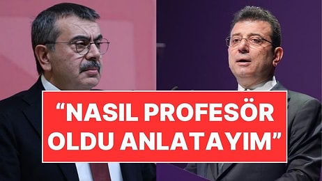 İmamoğlu ve Bakan Yusuf Tekin'in Polemiği Büyüyor: "Nasıl Profesör Oldu Anlatayım"