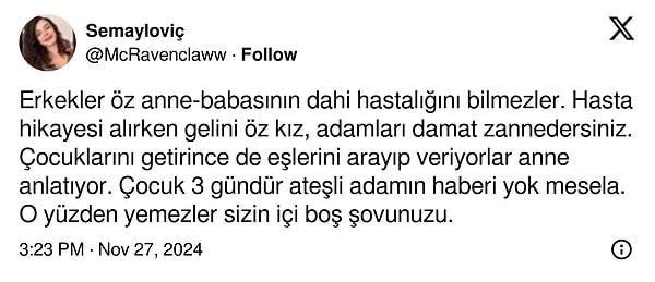 "Hasta hikayesi alırken gelini öz kız, adamları damat zannedersiniz. "