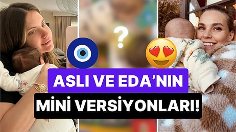 Eda Ece ve Aslı Enver'in Dünya Tatlısı Kızları Mina ve Elay'ın Oyun Oynadığı Anlar İçinizi Pamuk Gibi Yapacak!