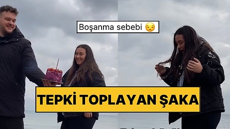 Eşinin Doğum Günü Pastasını Patlatarak Şaka Yapmak İstemişti: Tepkilerin Odağı Oldu