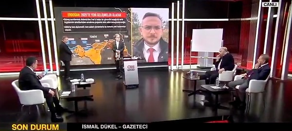 Son günlerde artan Suriye’deki çatışmalar, Ahmet Hakın’ın moderatörülüğünü yaptığı CNN Türk’teki programda da konuşuldu.