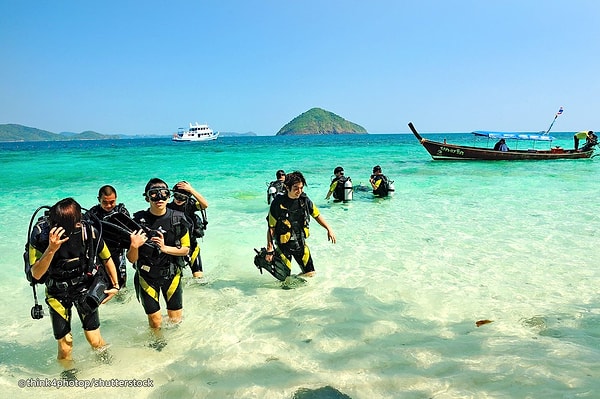 Tabii ki Phuket deyince denizin altını es geçmek olmaz.