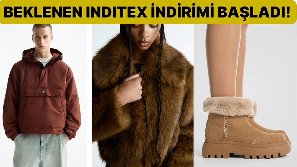 Inditex İndirimi Başladı! Massimo Dutti, Stradivarius, Bershka, Oysho İndirimli Ürünler Burada