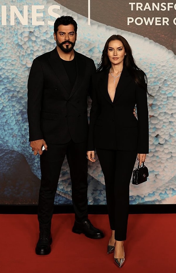 Burak Özçivit ve Fahriye Evcen